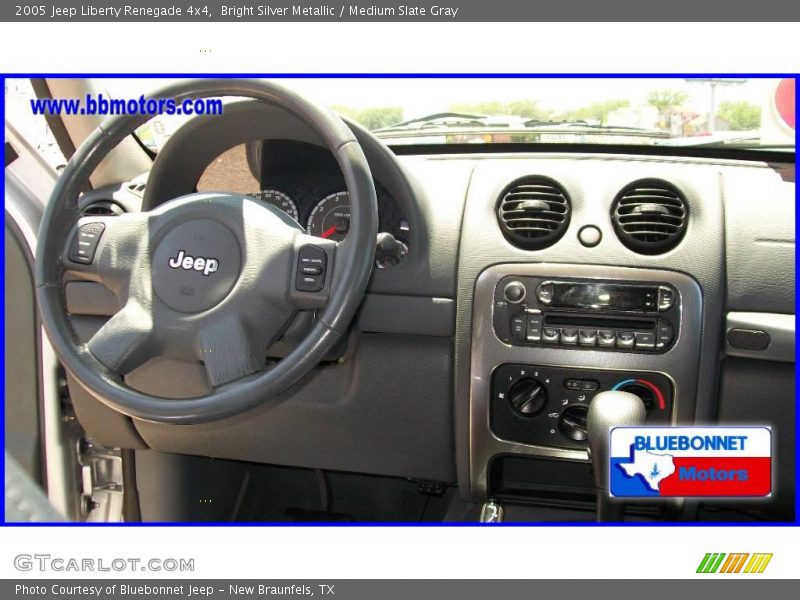 Bright Silver Metallic / Medium Slate Gray 2005 Jeep Liberty Renegade 4x4