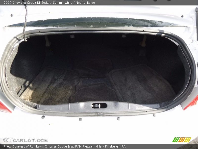 Summit White / Neutral Beige 2007 Chevrolet Cobalt LT Sedan
