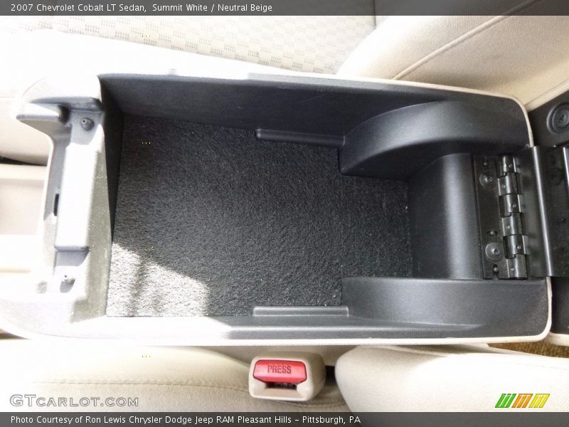 Summit White / Neutral Beige 2007 Chevrolet Cobalt LT Sedan