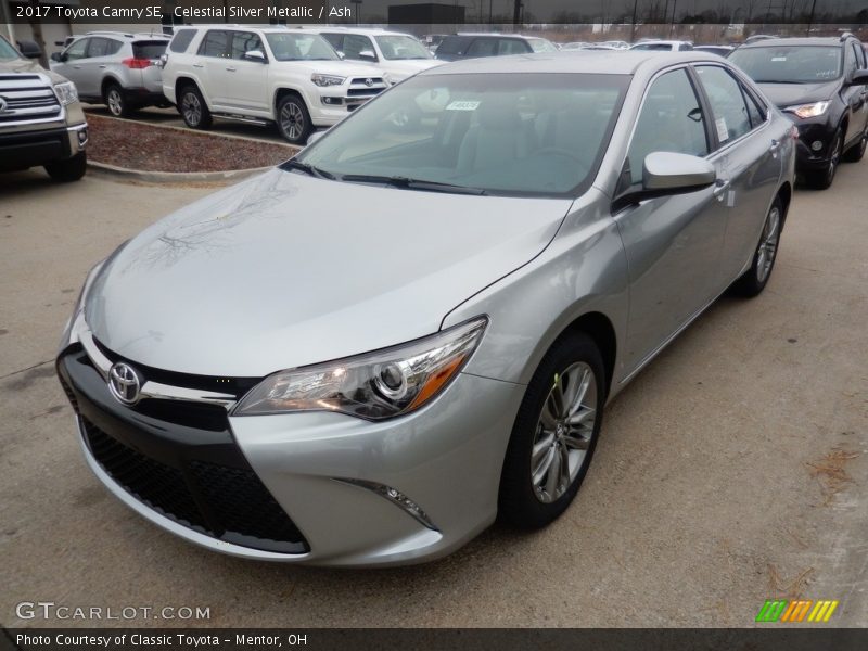 Celestial Silver Metallic / Ash 2017 Toyota Camry SE