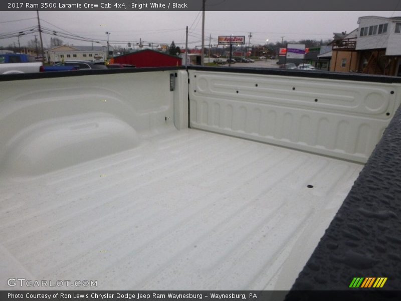 Bright White / Black 2017 Ram 3500 Laramie Crew Cab 4x4