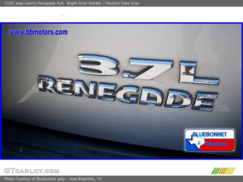 Bright Silver Metallic / Medium Slate Gray 2005 Jeep Liberty Renegade 4x4