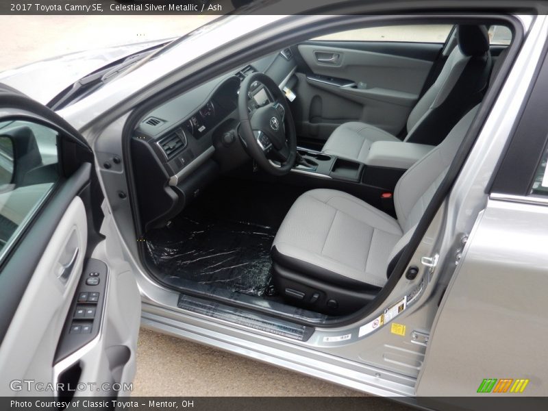 Celestial Silver Metallic / Ash 2017 Toyota Camry SE