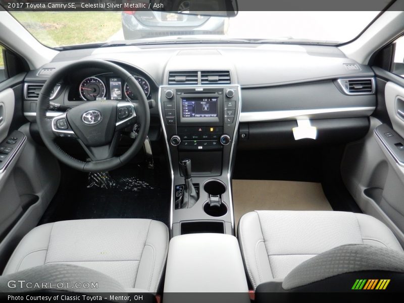 Celestial Silver Metallic / Ash 2017 Toyota Camry SE