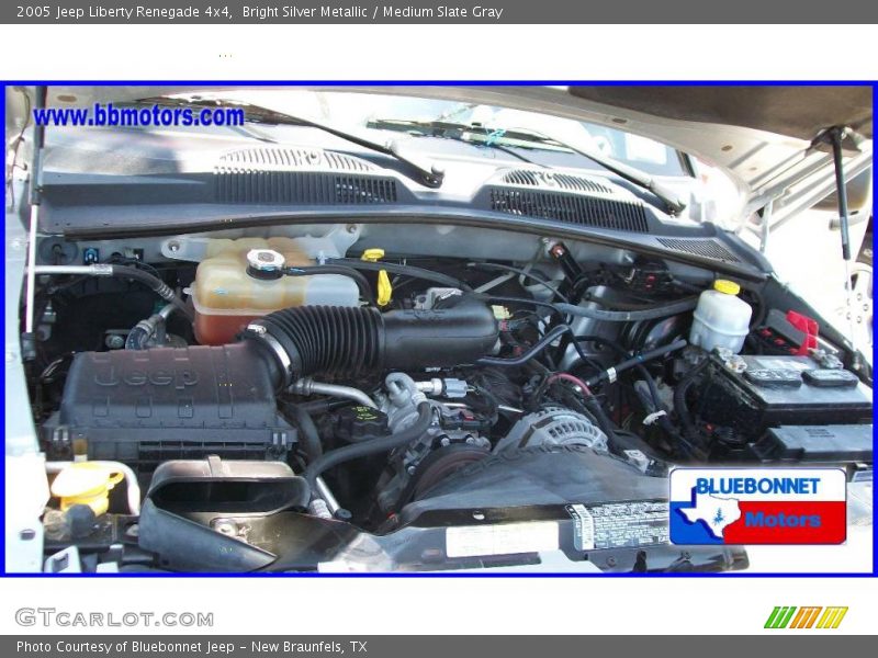Bright Silver Metallic / Medium Slate Gray 2005 Jeep Liberty Renegade 4x4