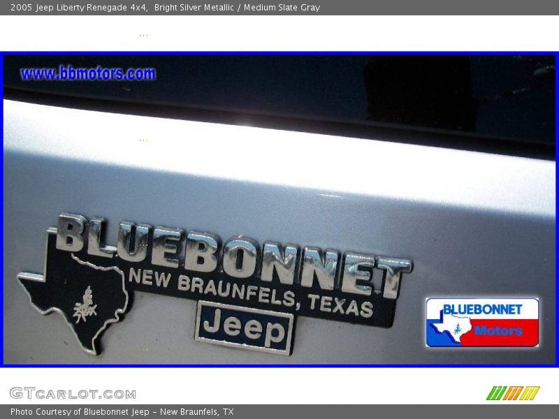 Bright Silver Metallic / Medium Slate Gray 2005 Jeep Liberty Renegade 4x4