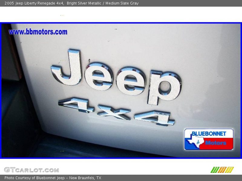 Bright Silver Metallic / Medium Slate Gray 2005 Jeep Liberty Renegade 4x4
