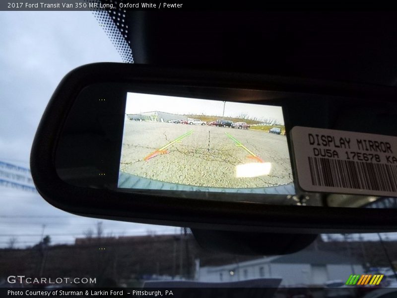 Oxford White / Pewter 2017 Ford Transit Van 350 MR Long