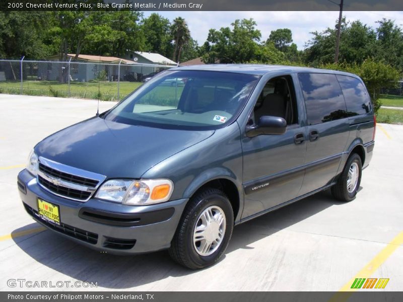 Blue Granite Metallic / Medium Gray 2005 Chevrolet Venture Plus