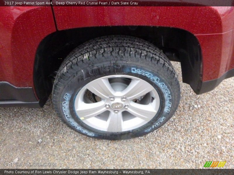Deep Cherry Red Crystal Pearl / Dark Slate Gray 2017 Jeep Patriot Sport 4x4