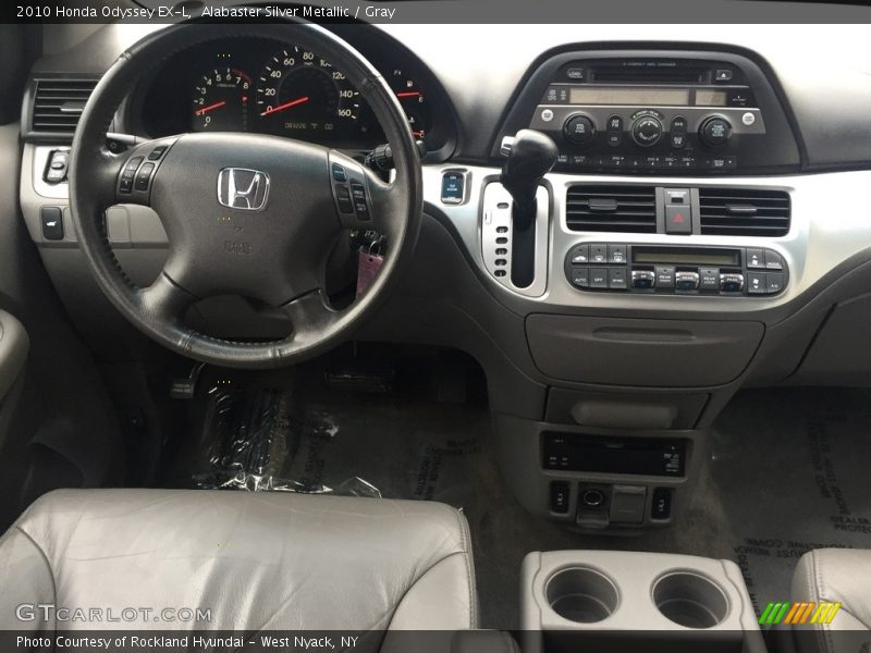 Alabaster Silver Metallic / Gray 2010 Honda Odyssey EX-L