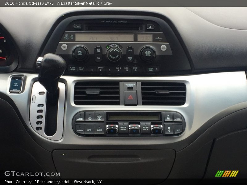 Alabaster Silver Metallic / Gray 2010 Honda Odyssey EX-L
