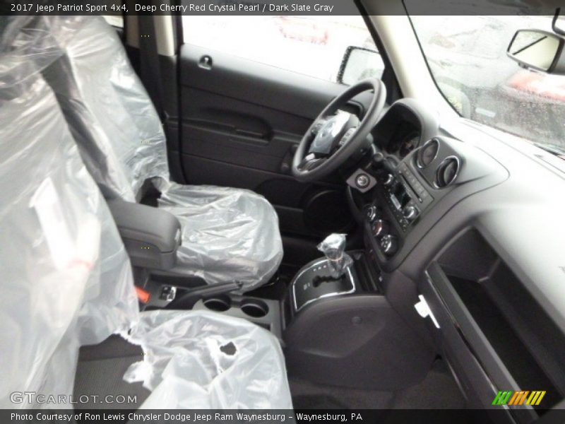 Deep Cherry Red Crystal Pearl / Dark Slate Gray 2017 Jeep Patriot Sport 4x4