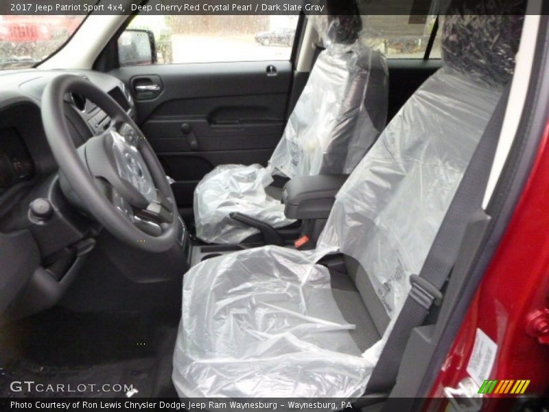 Deep Cherry Red Crystal Pearl / Dark Slate Gray 2017 Jeep Patriot Sport 4x4