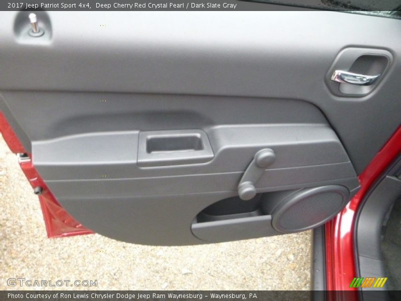 Deep Cherry Red Crystal Pearl / Dark Slate Gray 2017 Jeep Patriot Sport 4x4