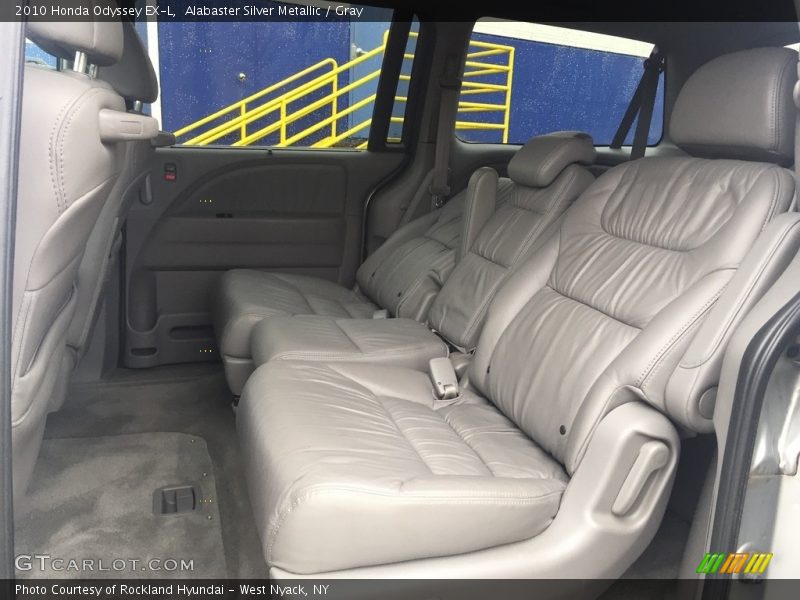 Alabaster Silver Metallic / Gray 2010 Honda Odyssey EX-L