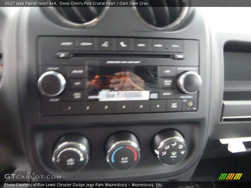 Deep Cherry Red Crystal Pearl / Dark Slate Gray 2017 Jeep Patriot Sport 4x4