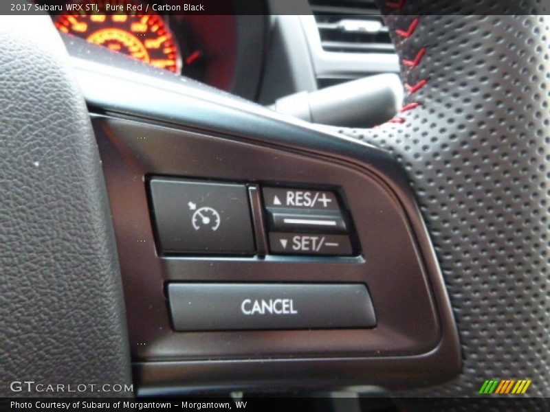 Controls of 2017 WRX STI