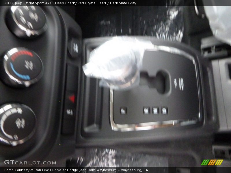 Deep Cherry Red Crystal Pearl / Dark Slate Gray 2017 Jeep Patriot Sport 4x4