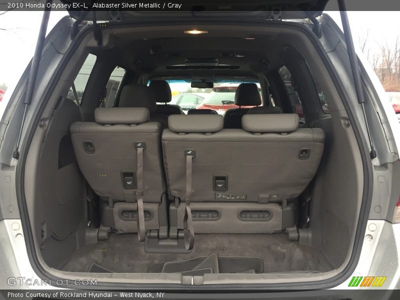 Alabaster Silver Metallic / Gray 2010 Honda Odyssey EX-L