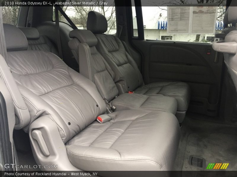 Alabaster Silver Metallic / Gray 2010 Honda Odyssey EX-L