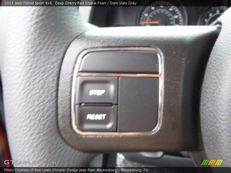 Deep Cherry Red Crystal Pearl / Dark Slate Gray 2017 Jeep Patriot Sport 4x4