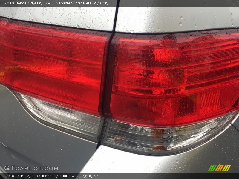 Alabaster Silver Metallic / Gray 2010 Honda Odyssey EX-L