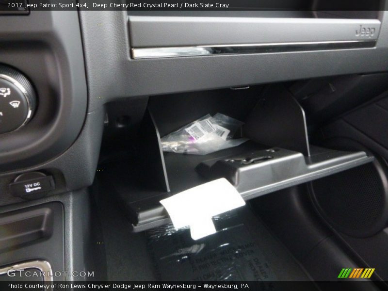 Deep Cherry Red Crystal Pearl / Dark Slate Gray 2017 Jeep Patriot Sport 4x4