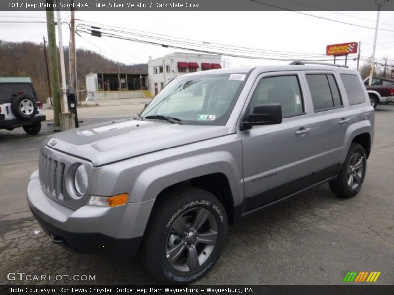 Billet Silver Metallic / Dark Slate Gray 2017 Jeep Patriot Sport 4x4