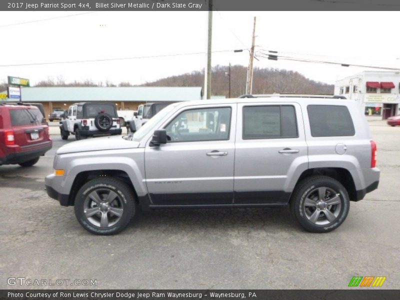 Billet Silver Metallic / Dark Slate Gray 2017 Jeep Patriot Sport 4x4