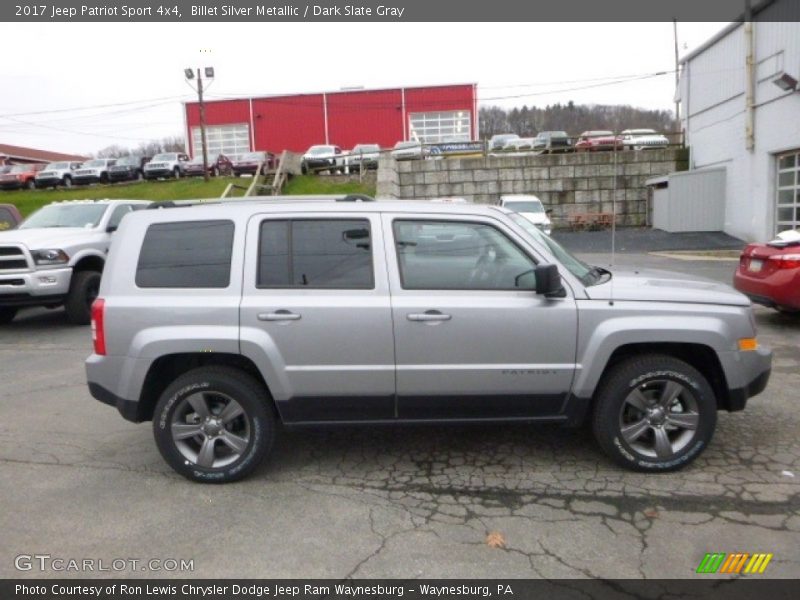 Billet Silver Metallic / Dark Slate Gray 2017 Jeep Patriot Sport 4x4