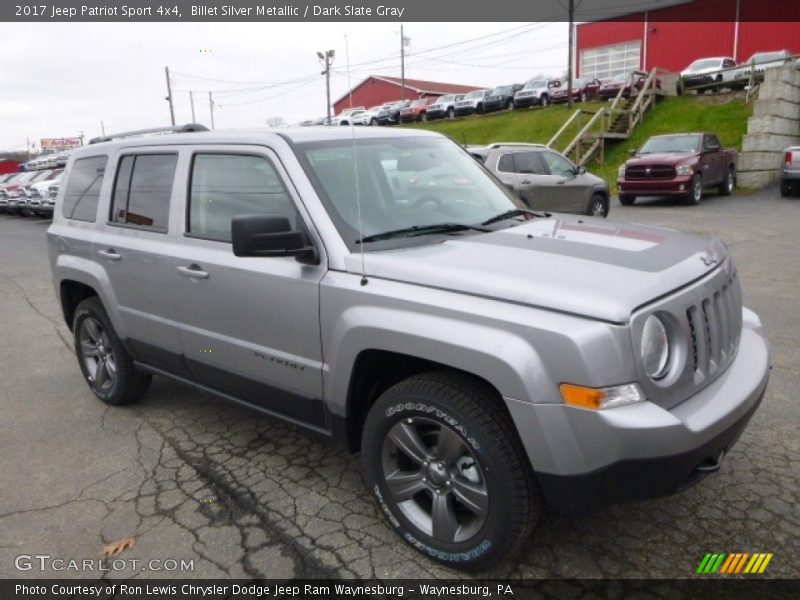 Billet Silver Metallic / Dark Slate Gray 2017 Jeep Patriot Sport 4x4