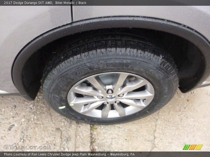 Billet Metallic / Black 2017 Dodge Durango SXT AWD