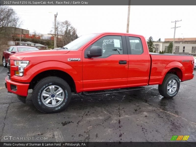 Front 3/4 View of 2017 F150 XL SuperCab 4x4