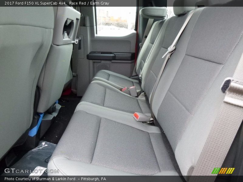 Rear Seat of 2017 F150 XL SuperCab 4x4