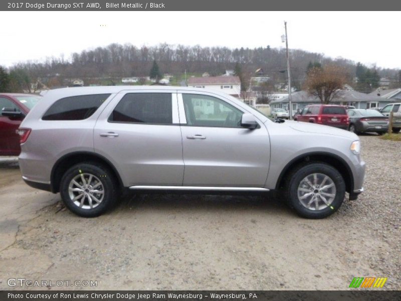 Billet Metallic / Black 2017 Dodge Durango SXT AWD
