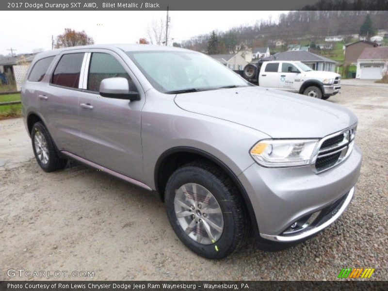 Billet Metallic / Black 2017 Dodge Durango SXT AWD