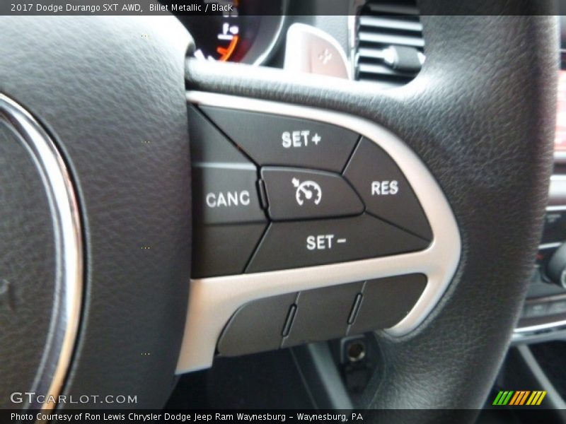 Billet Metallic / Black 2017 Dodge Durango SXT AWD