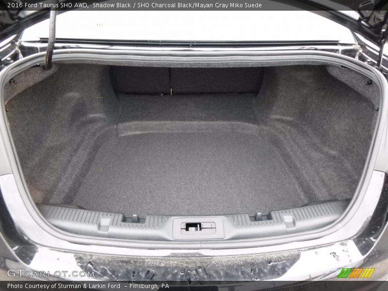  2016 Taurus SHO AWD Trunk