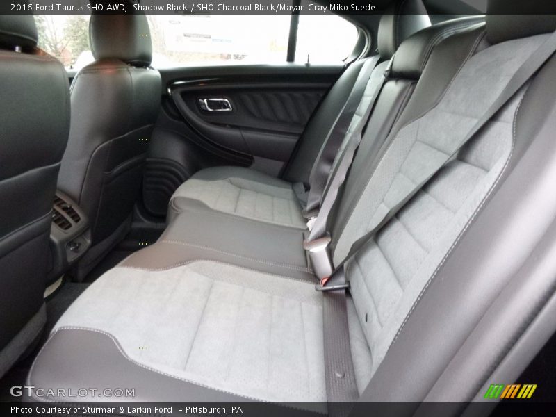 Rear Seat of 2016 Taurus SHO AWD