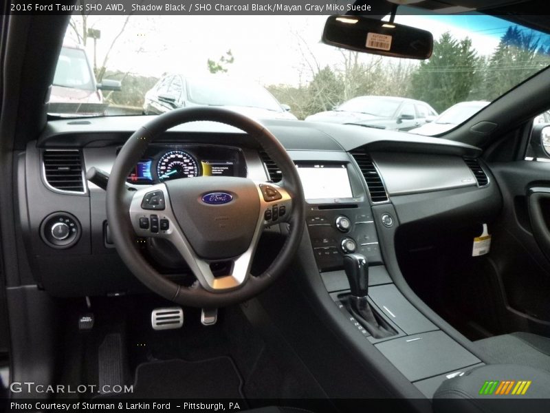 Dashboard of 2016 Taurus SHO AWD
