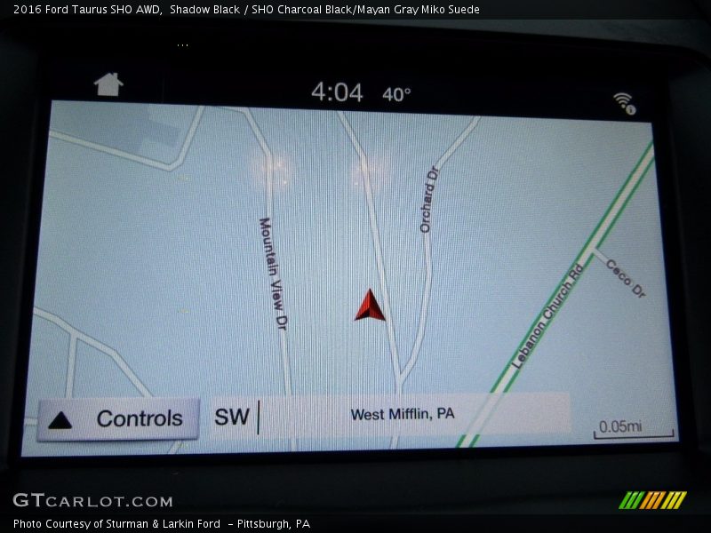 Shadow Black / SHO Charcoal Black/Mayan Gray Miko Suede 2016 Ford Taurus SHO AWD