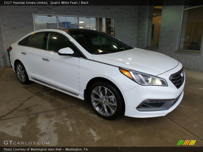 Front 3/4 View of 2017 Sonata Limited