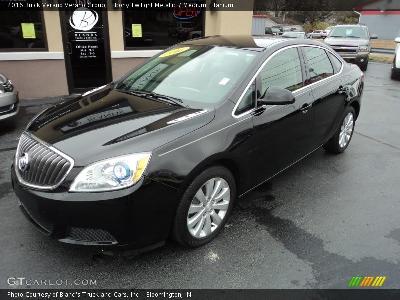 Ebony Twilight Metallic / Medium Titanium 2016 Buick Verano Verano Group