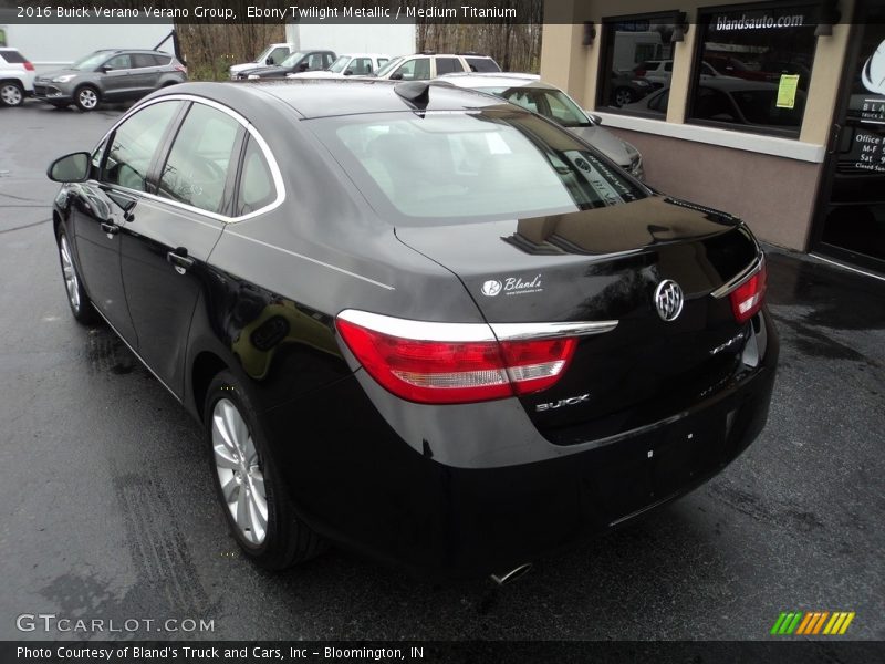 Ebony Twilight Metallic / Medium Titanium 2016 Buick Verano Verano Group