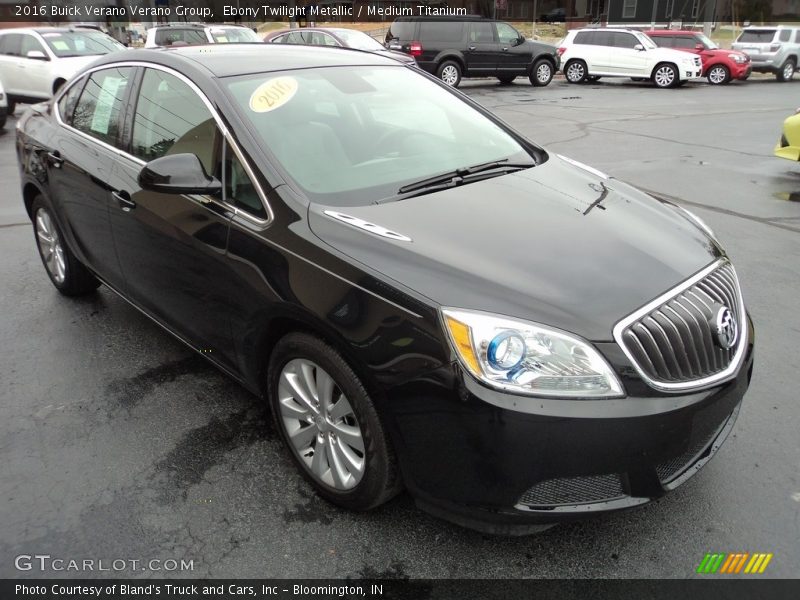 Ebony Twilight Metallic / Medium Titanium 2016 Buick Verano Verano Group