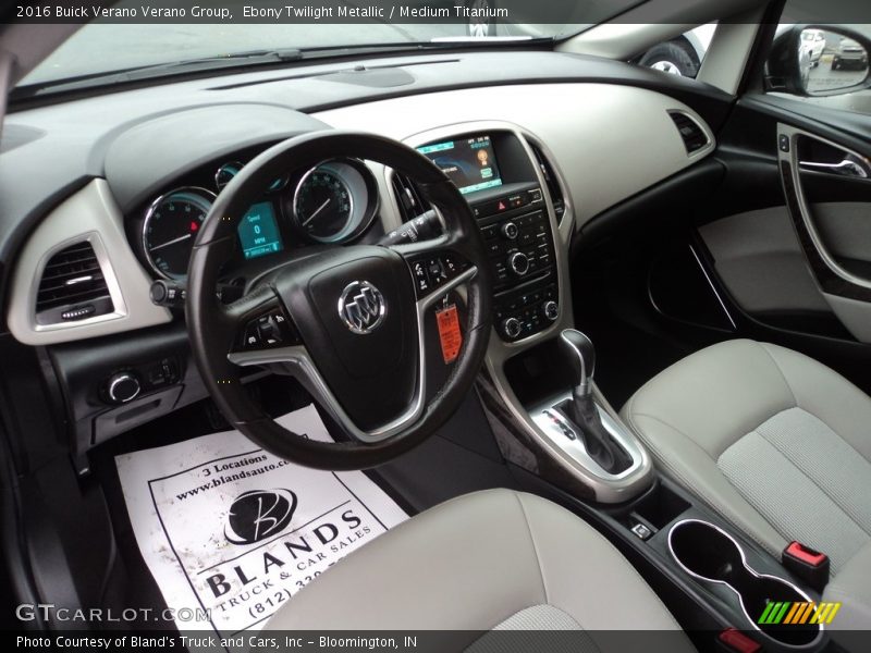 Ebony Twilight Metallic / Medium Titanium 2016 Buick Verano Verano Group