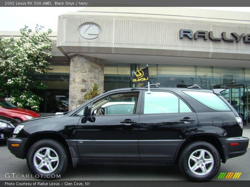 Black Onyx / Ivory 2002 Lexus RX 300 AWD