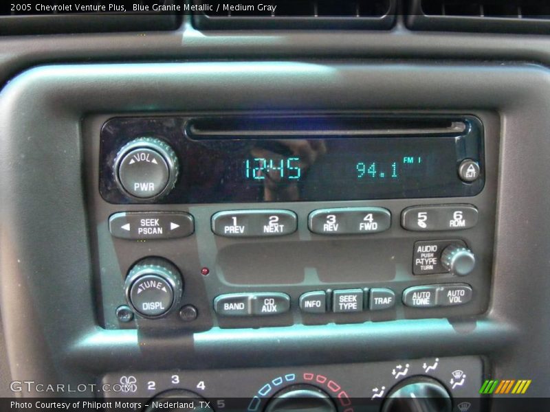 Blue Granite Metallic / Medium Gray 2005 Chevrolet Venture Plus