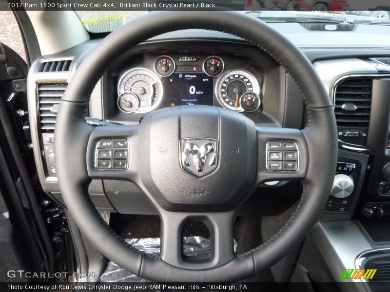  2017 1500 Sport Crew Cab 4x4 Steering Wheel